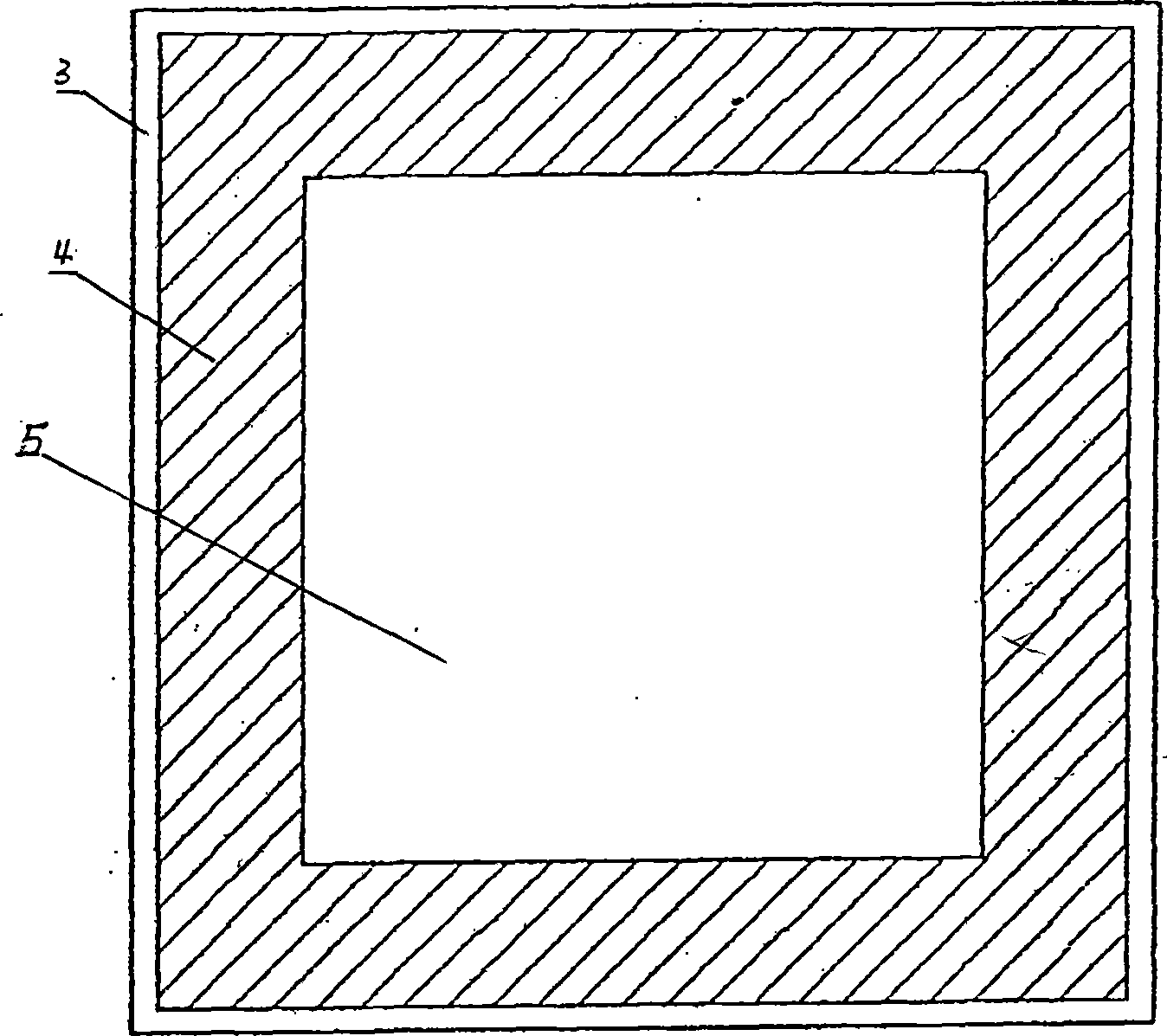 Electric core used for secondary lithium battery and preparation