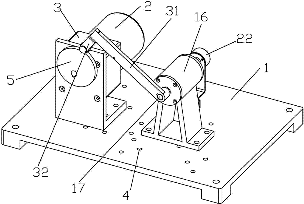 Typical mechanism motion analysis modular teaching device