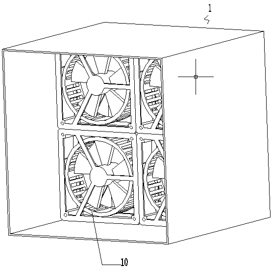 Central ventilation system capable of being adjusted as required, and air volume control method thereof