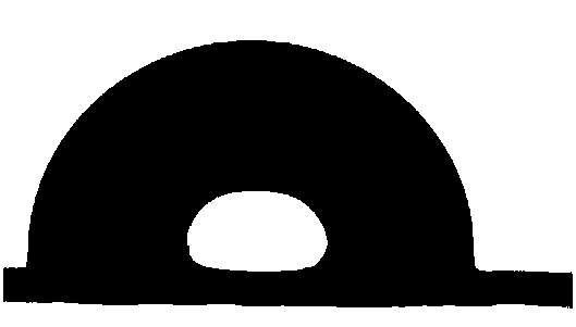 Polystyrene-diazonium-salt-based hydrophilic modification method for polyurethane