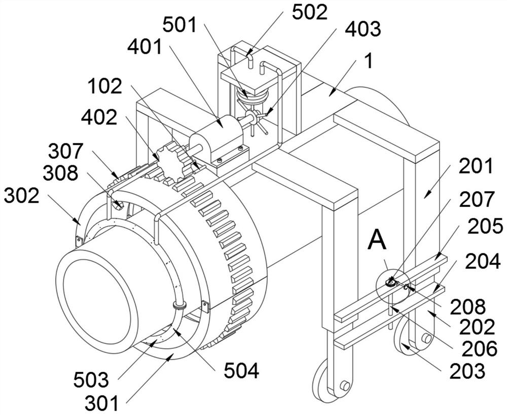 A portable power plant pressure pipeline detection device