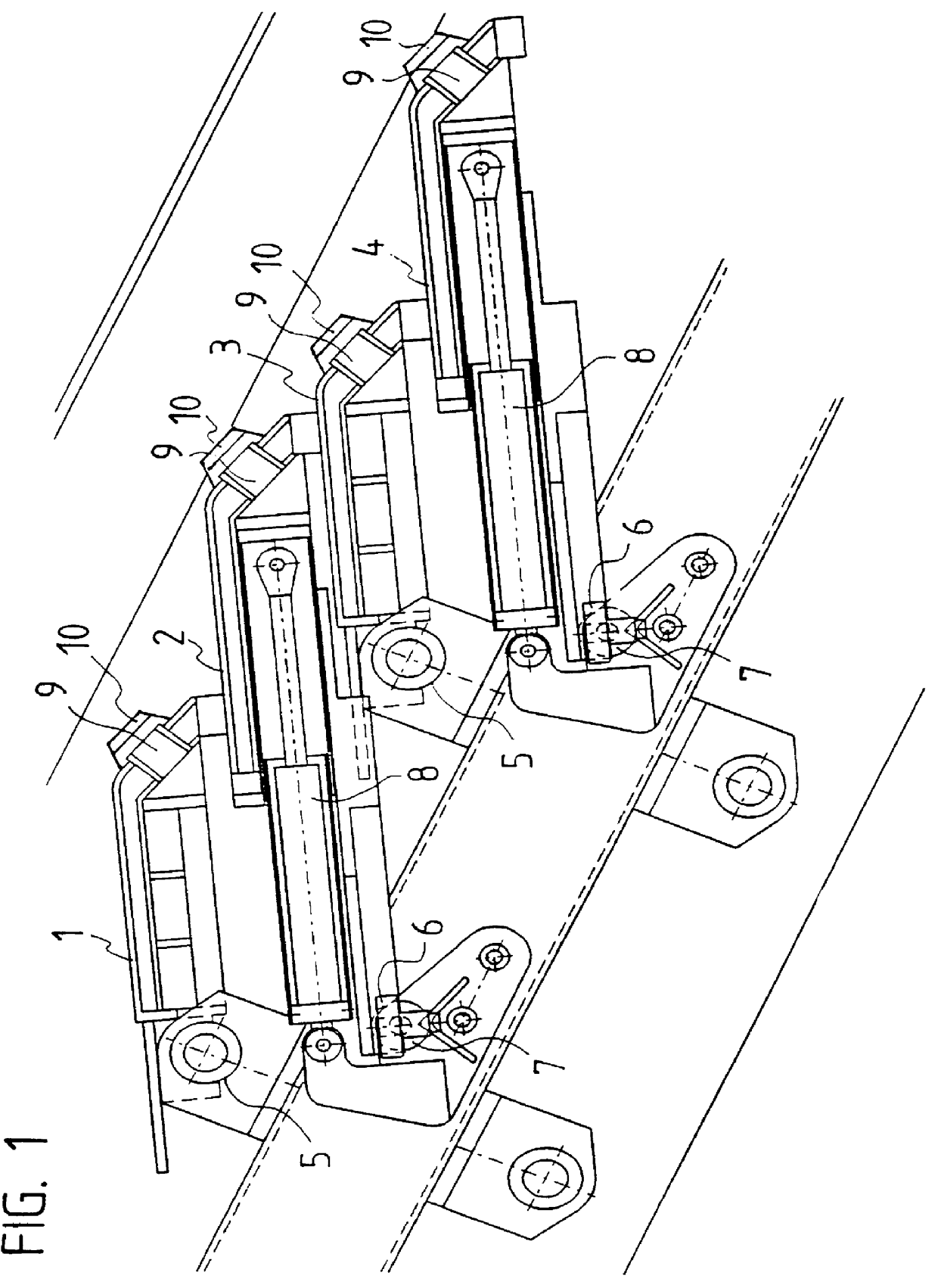 Process for incinerating solids on a water-cooled thrust combustion grate, and a grate plate and grate for accomplishing the process