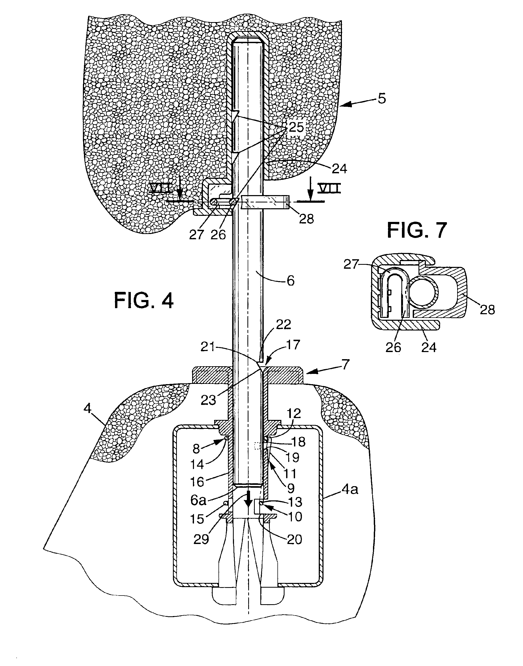 Headrest device for a vehicle seat, and a vehicle seat including such a device