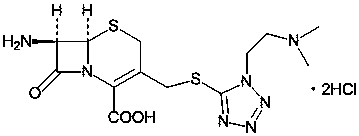 Method for preparing cefotiam hydrochloride