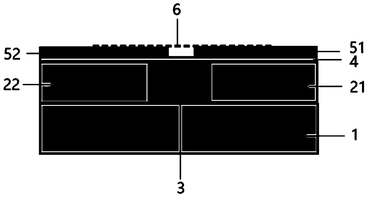 Graphene photoelectric detector based on interdigital electrode structure