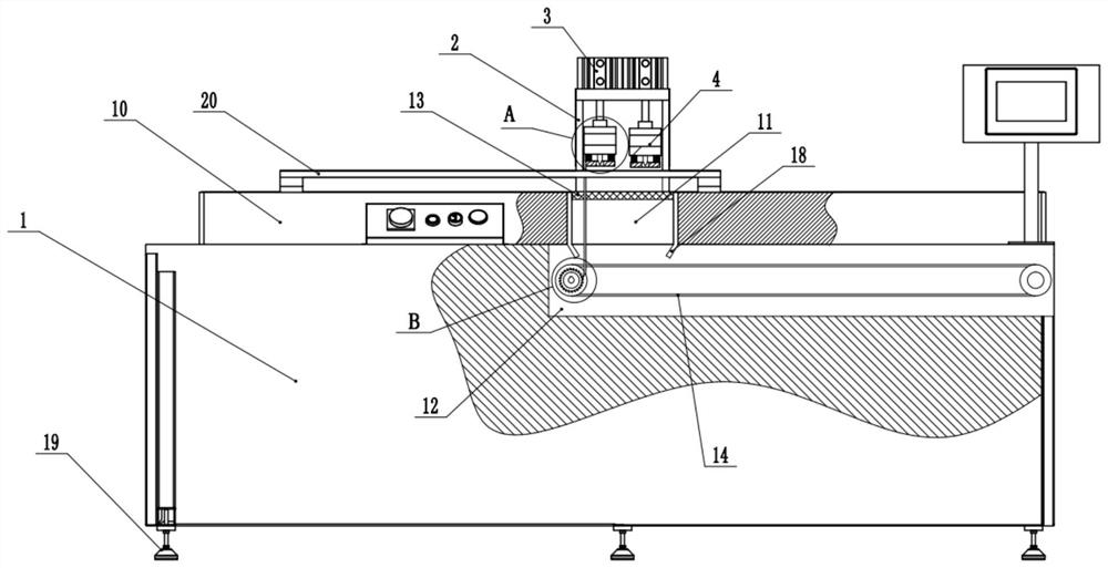 Automatic processing equipment for intercooler