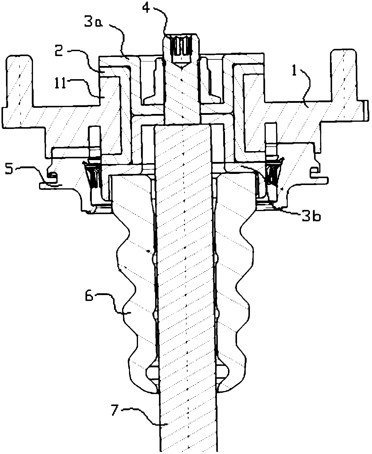 Vehicle and suspension support device thereof