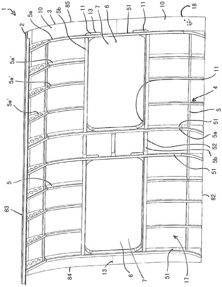 Rail vehicle blank structure and its manufacturing method