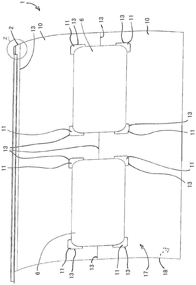 Rail vehicle blank structure and its manufacturing method