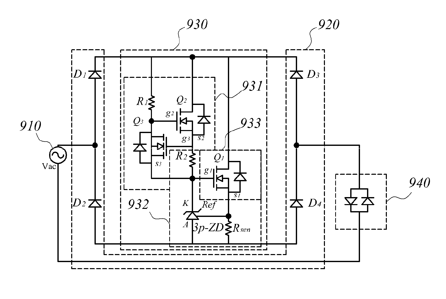 Constant-current-drive LED module device