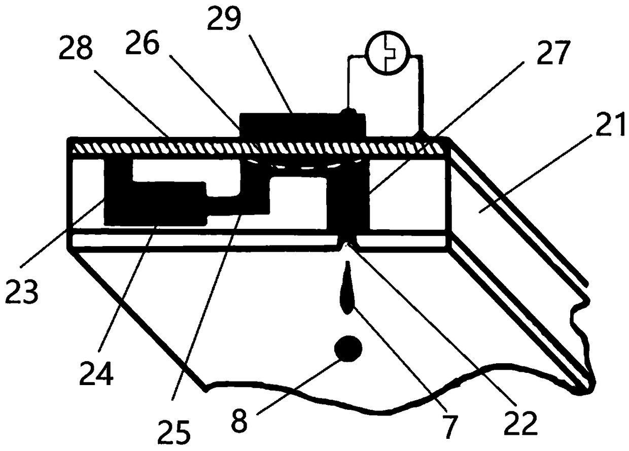 3D printing device for jet molding through combination of liquid metal and photosensitive resin