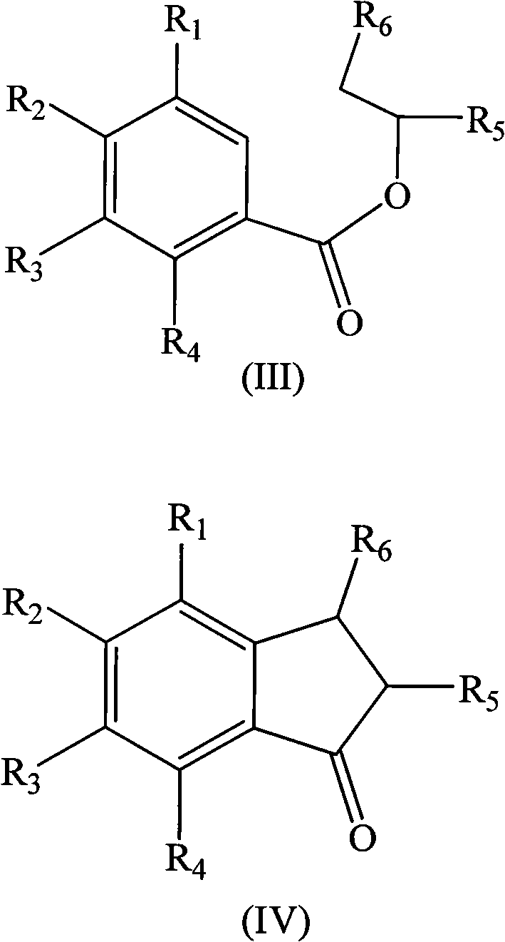 Method for preparing indene compounds