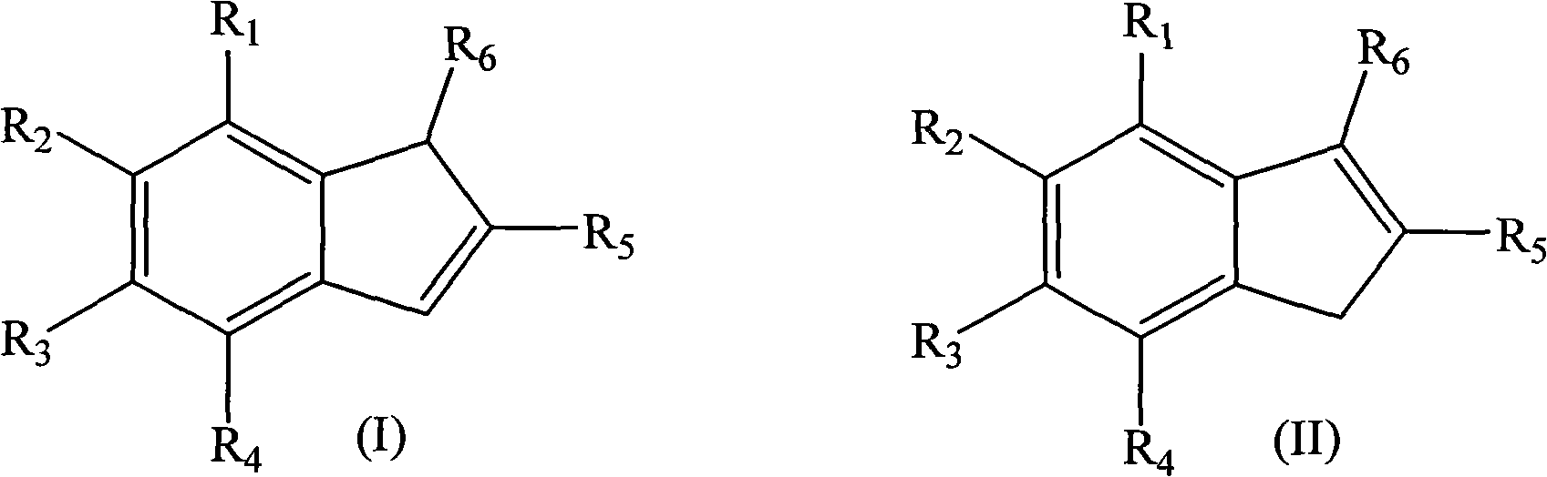 Method for preparing indene compounds