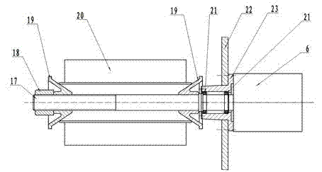 Method for preparing fiber prepreg filaments by hot-melt method and device thereof