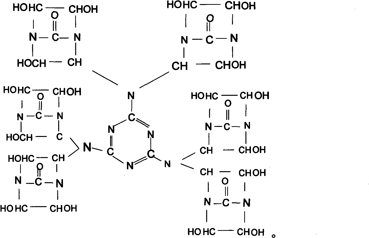 Bi-dihydroxy ethylene urea, derivatives, preparation method and application thereof