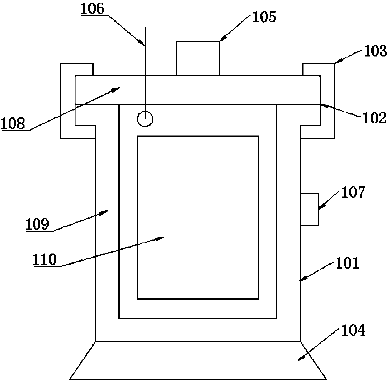 Simulated deep sea comprehensive experiment table provided with bubble generator and use method thereof