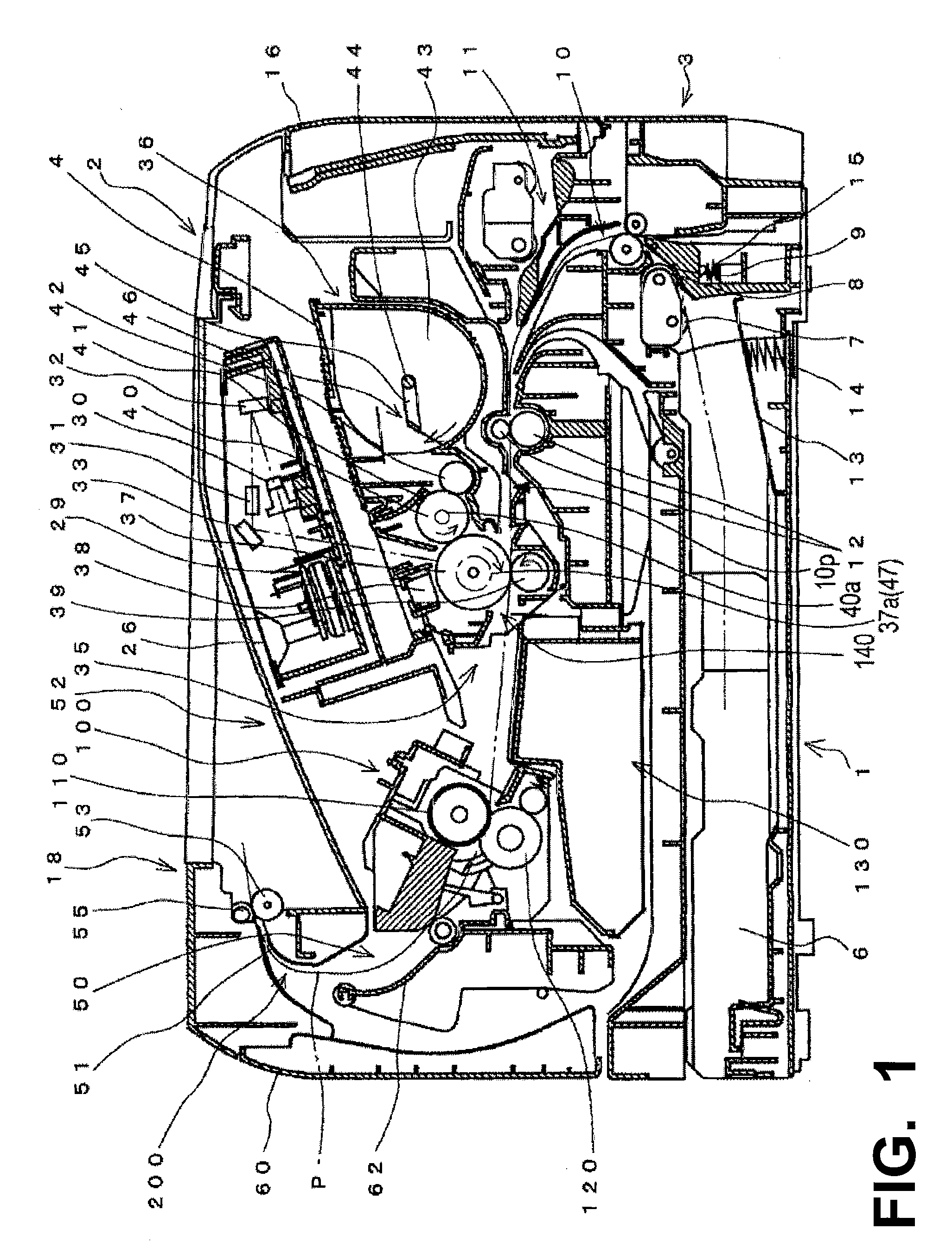 Image forming apparatus, process unit, and developing cartridge