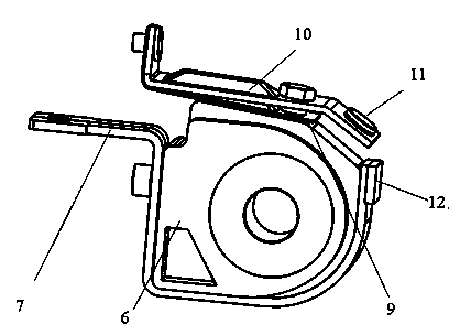 High-voltage direct-current contactor