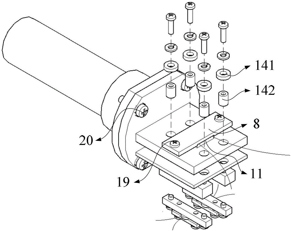 Variable temperature sample platform and thermoelectric property measuring method