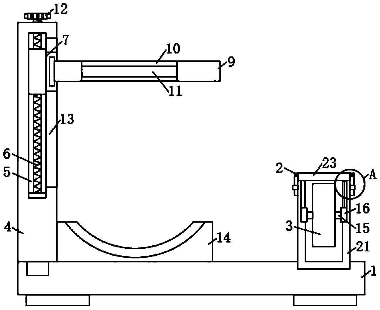 Auxiliary anaesthetizing device for department of clinical anesthesia