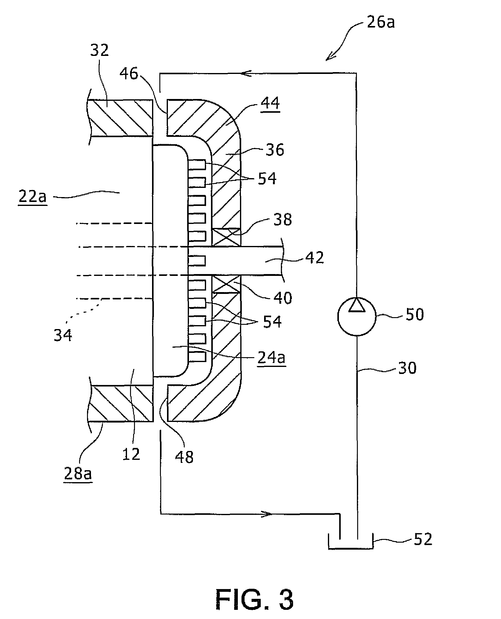 Rotating electric machine and cooling system for the rotating electric machine