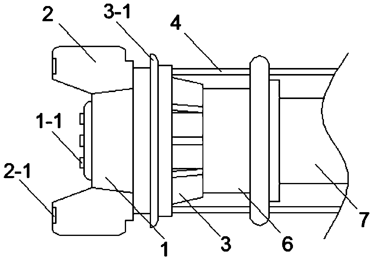 Multifunctional spray fun for mechanical arm