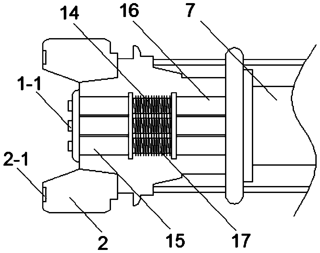 Multifunctional spray fun for mechanical arm