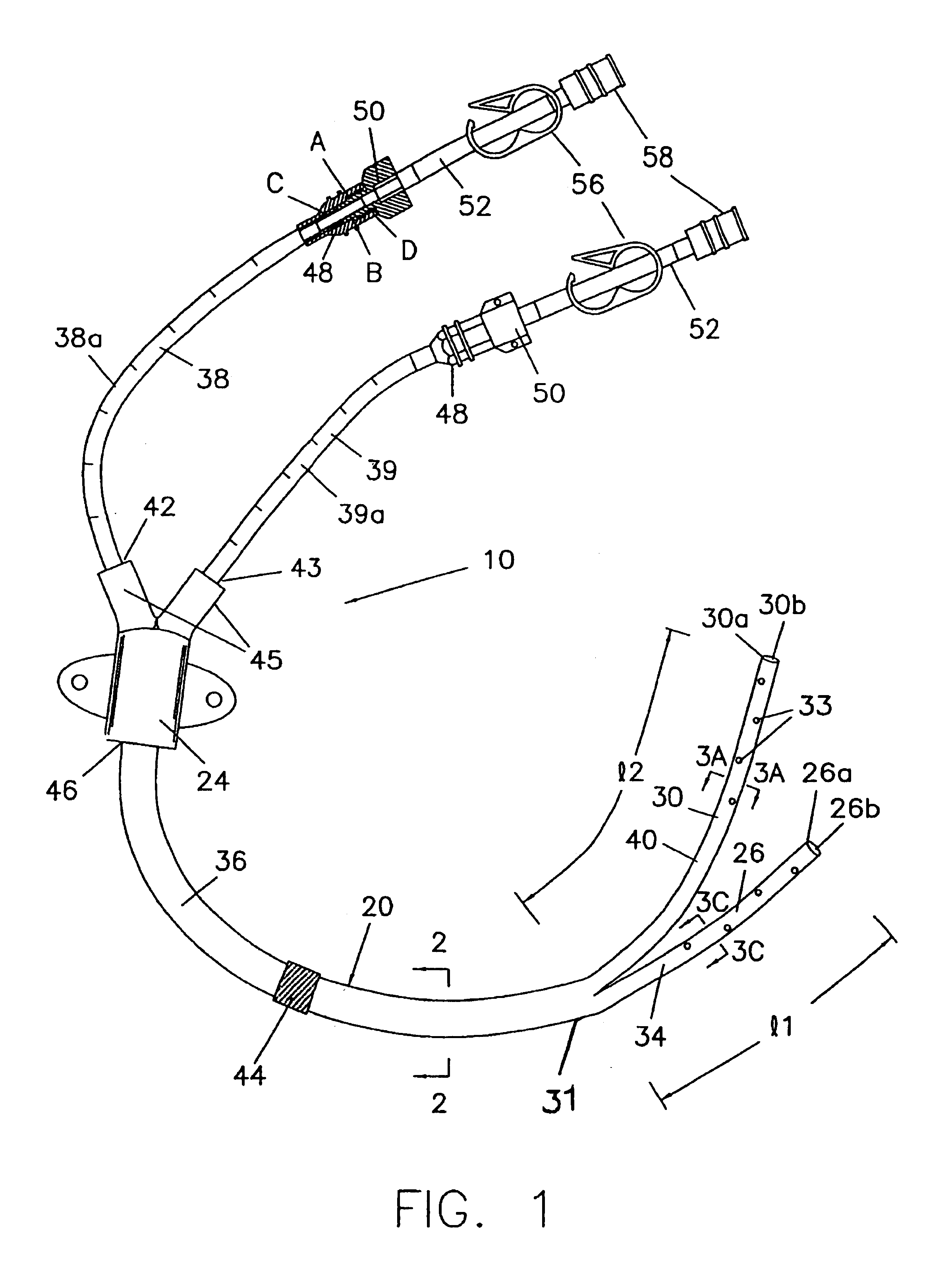 Multilumen catheter assembly and methods for making and inserting the same