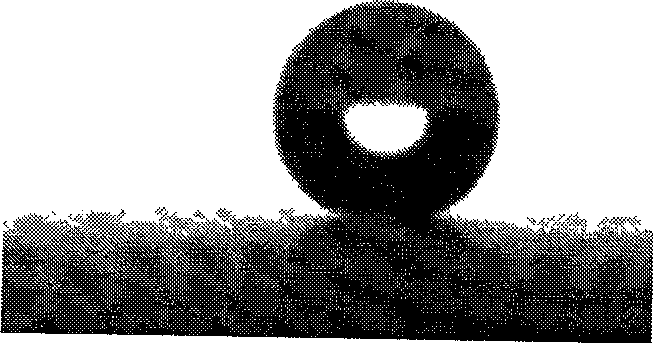 Preparation method of polymer hydrophobic surface