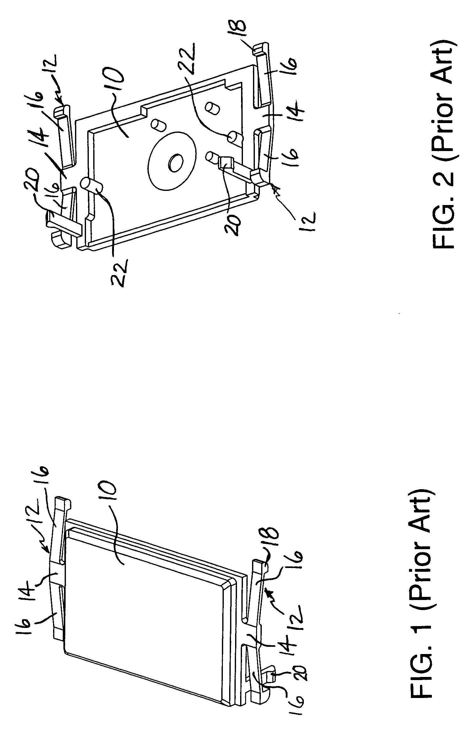 Button mount for a lighting control