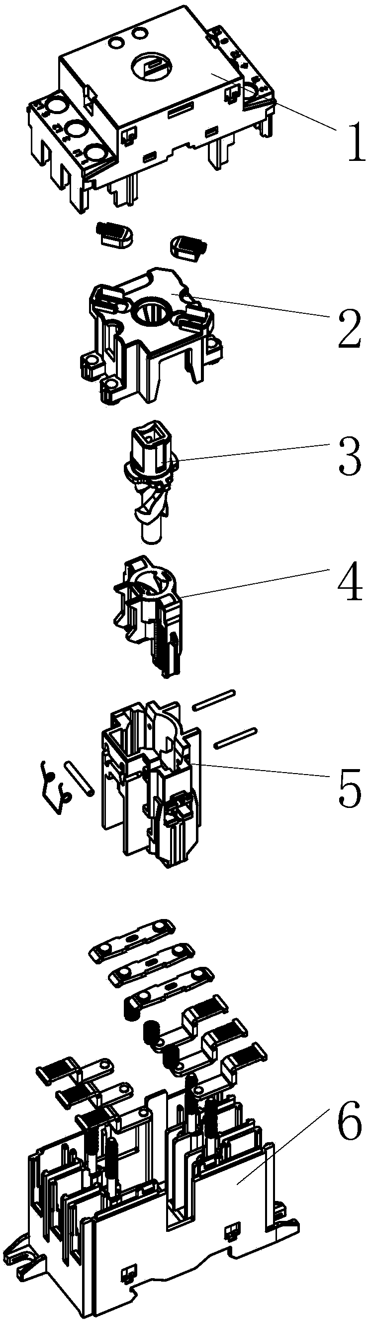 A Kick Rotary Switch