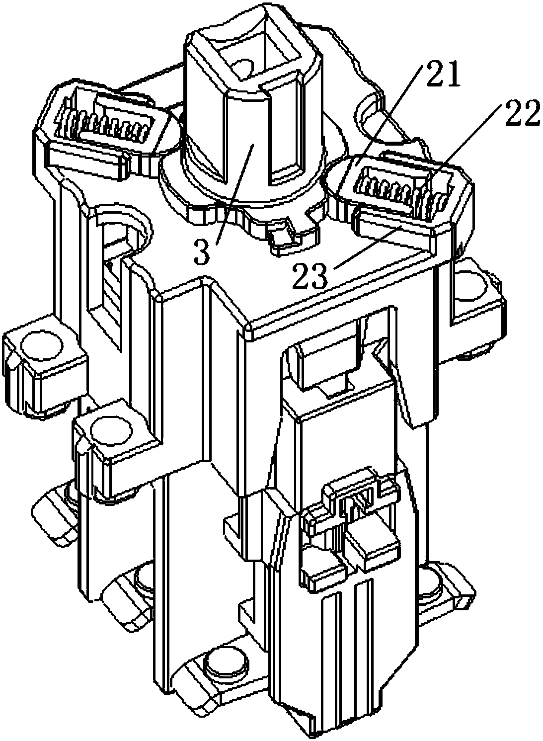 A Kick Rotary Switch