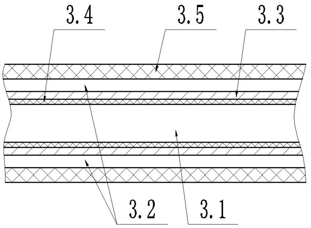 A liquid-cooled cable for a new energy electric vehicle liquid-cooled charging socket