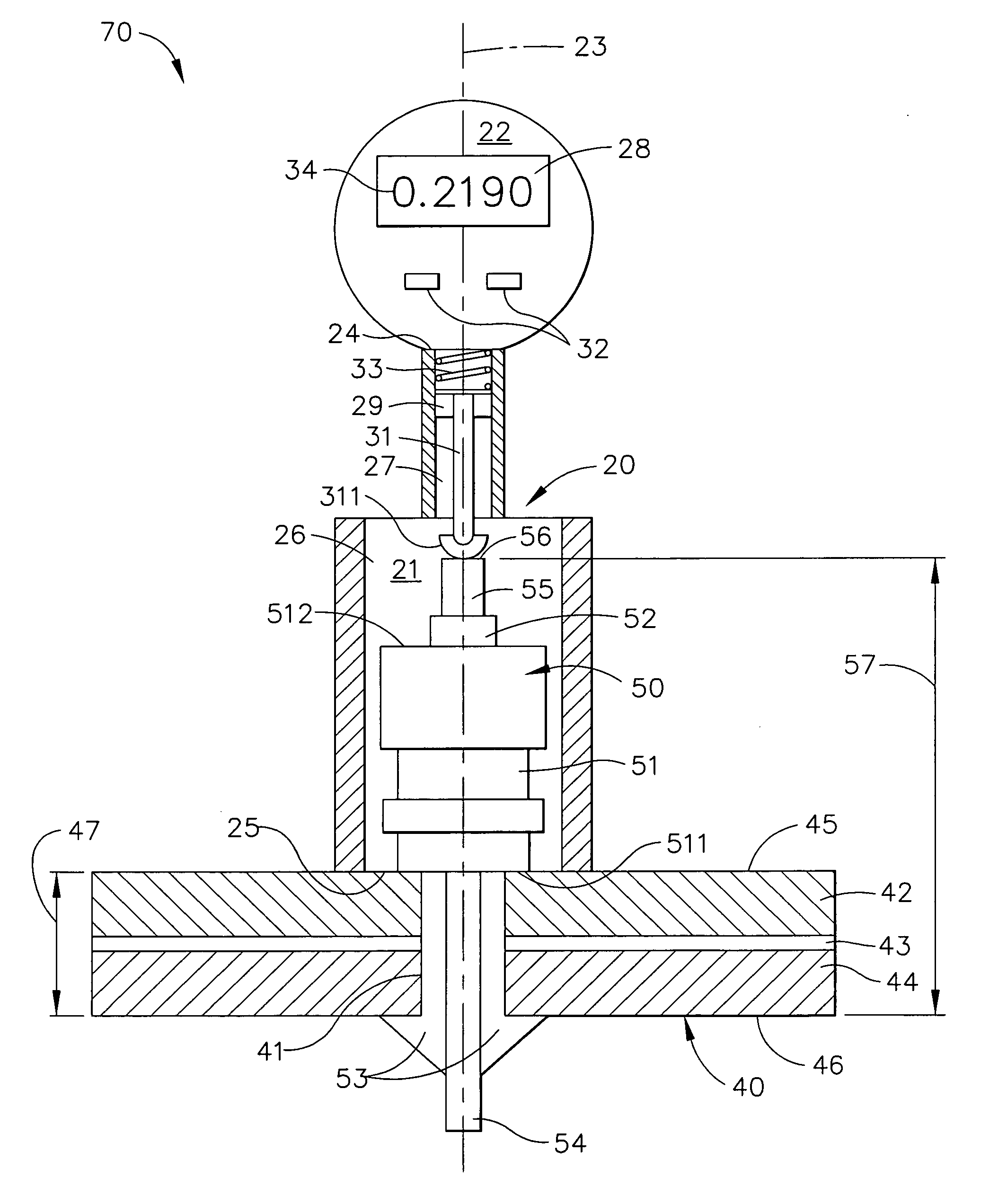 Fastener grip length selector