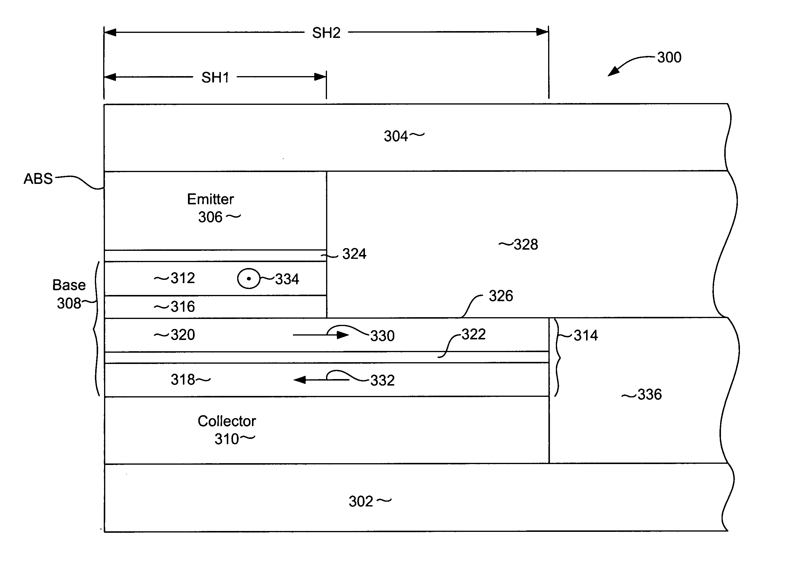 Magnetic tunnel transistor with high magnetocurrent and stronger pinning