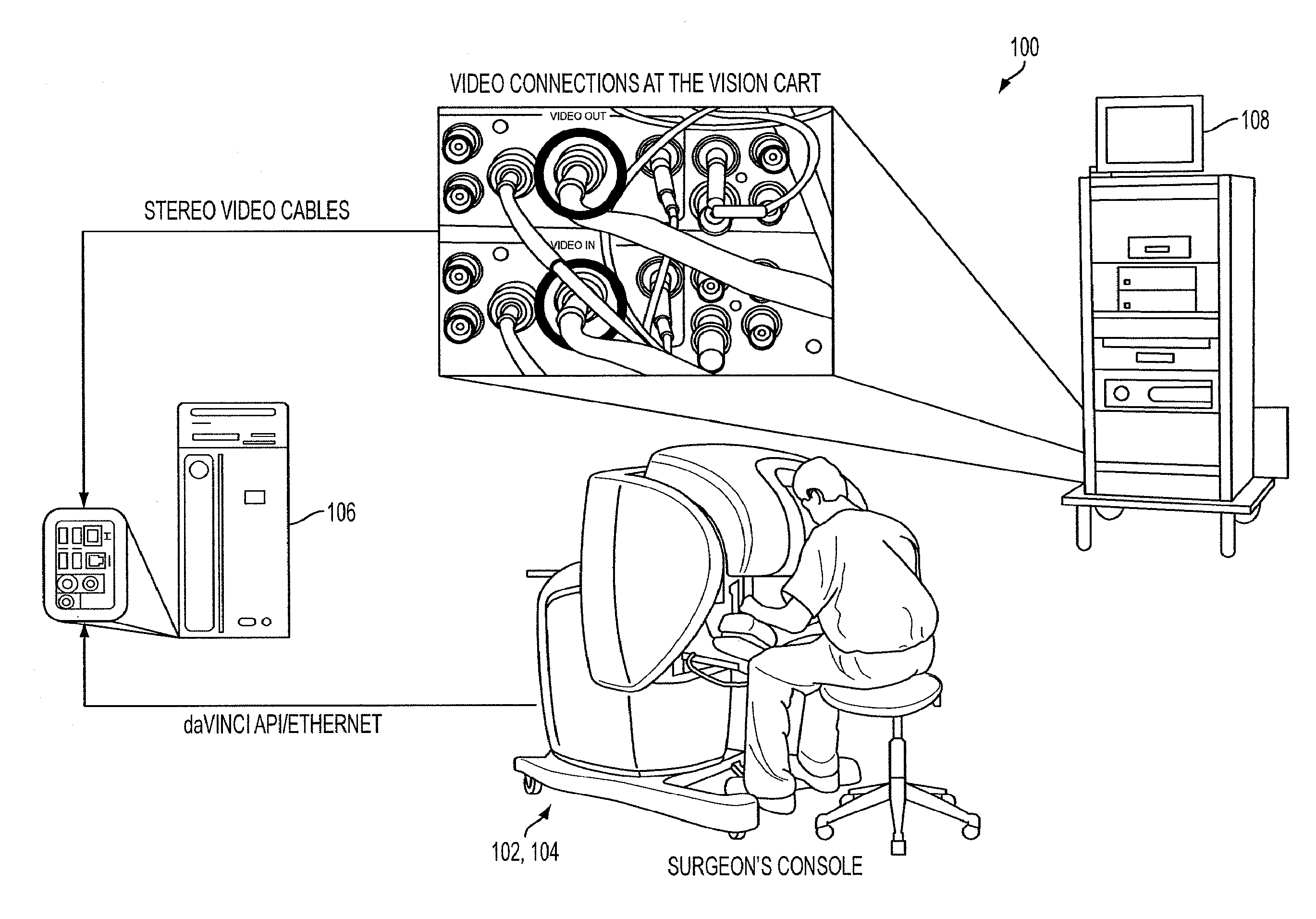 System and method for the evaluation of or improvement of minimally invasive surgery skills