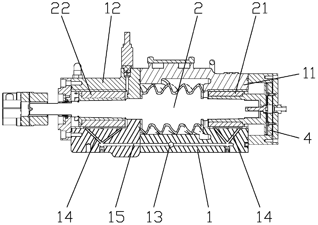 High-pressure water lubrication compressor