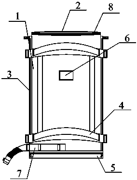 A fertilizer storage bag based on multiple protective devices