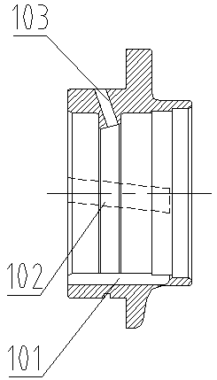 A main reducer for the rear drive axle of a new energy vehicle