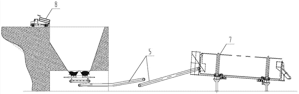 Mixing station and automatic feeding device thereof