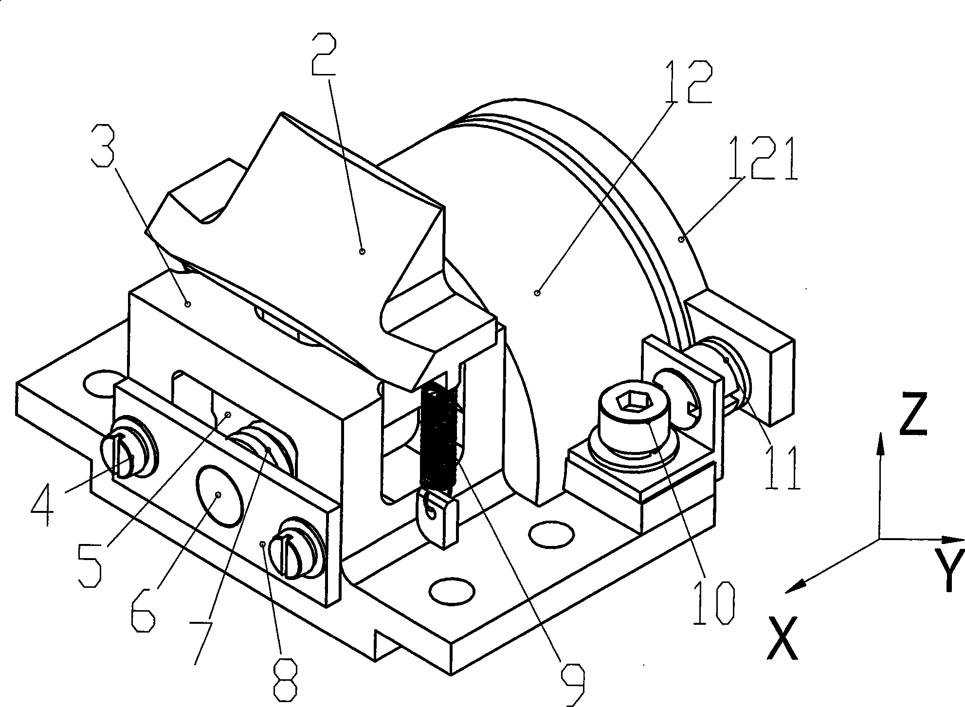 Repeatable locking device