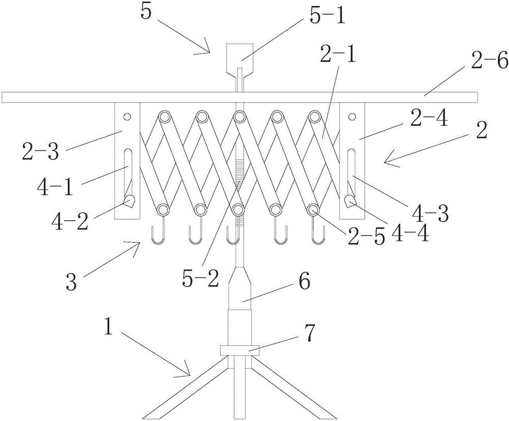 Floor reinforcing steel bar laying device