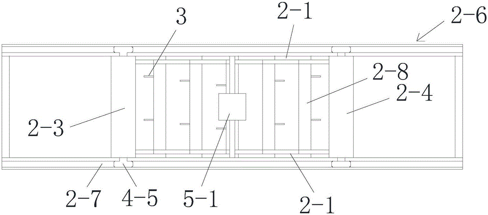 Floor reinforcing steel bar laying device