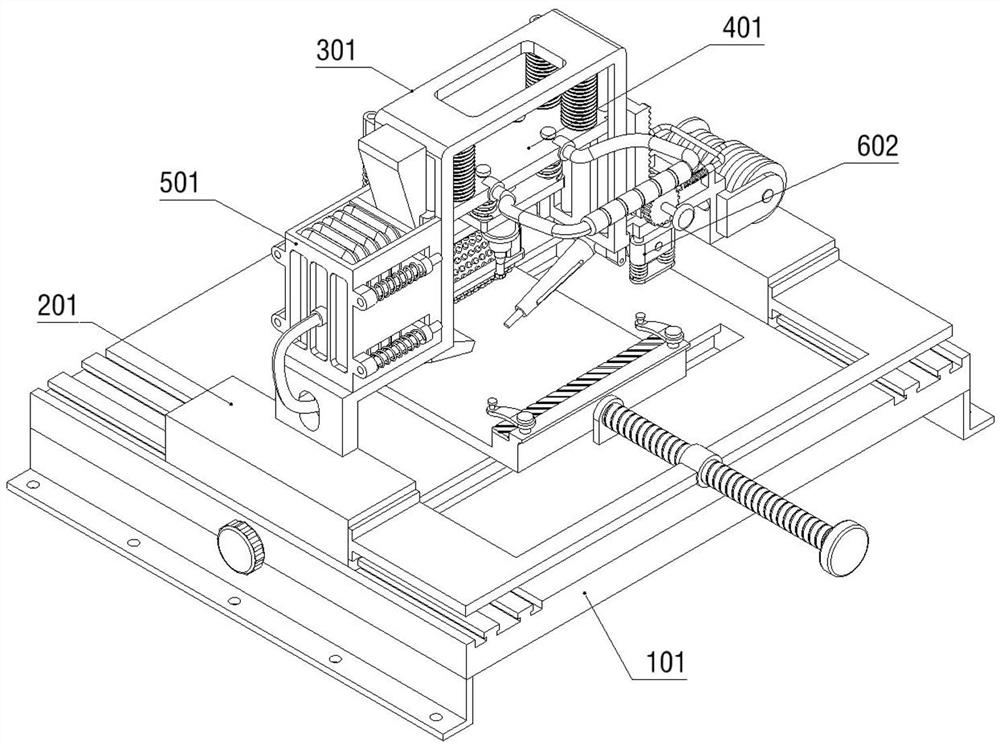 Wire anti-drop welding device for electronic component processing