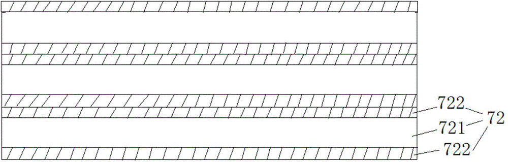 Flexible heat insulation material and preparation method thereof