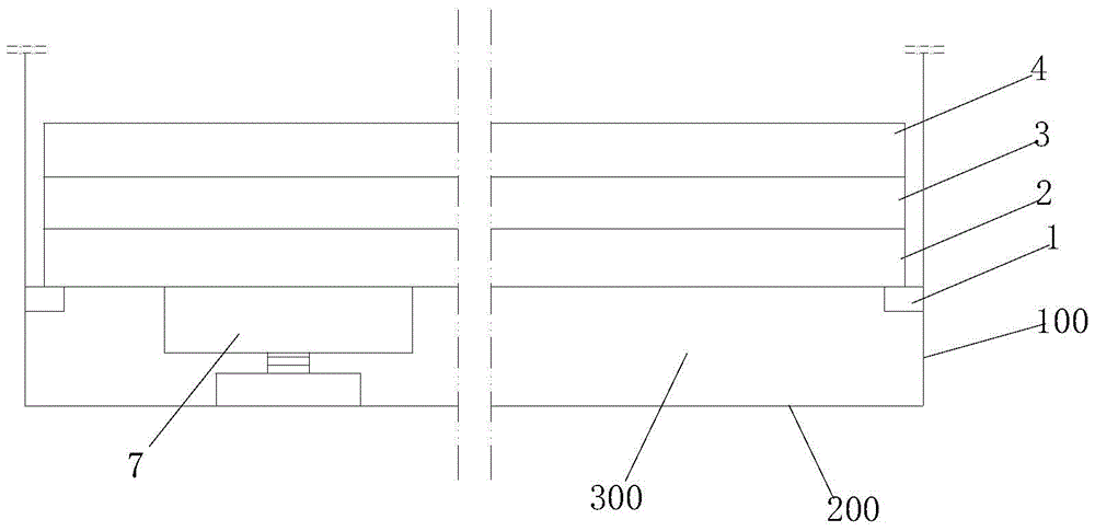 Rapid construction method of indoor ground system and the ground system