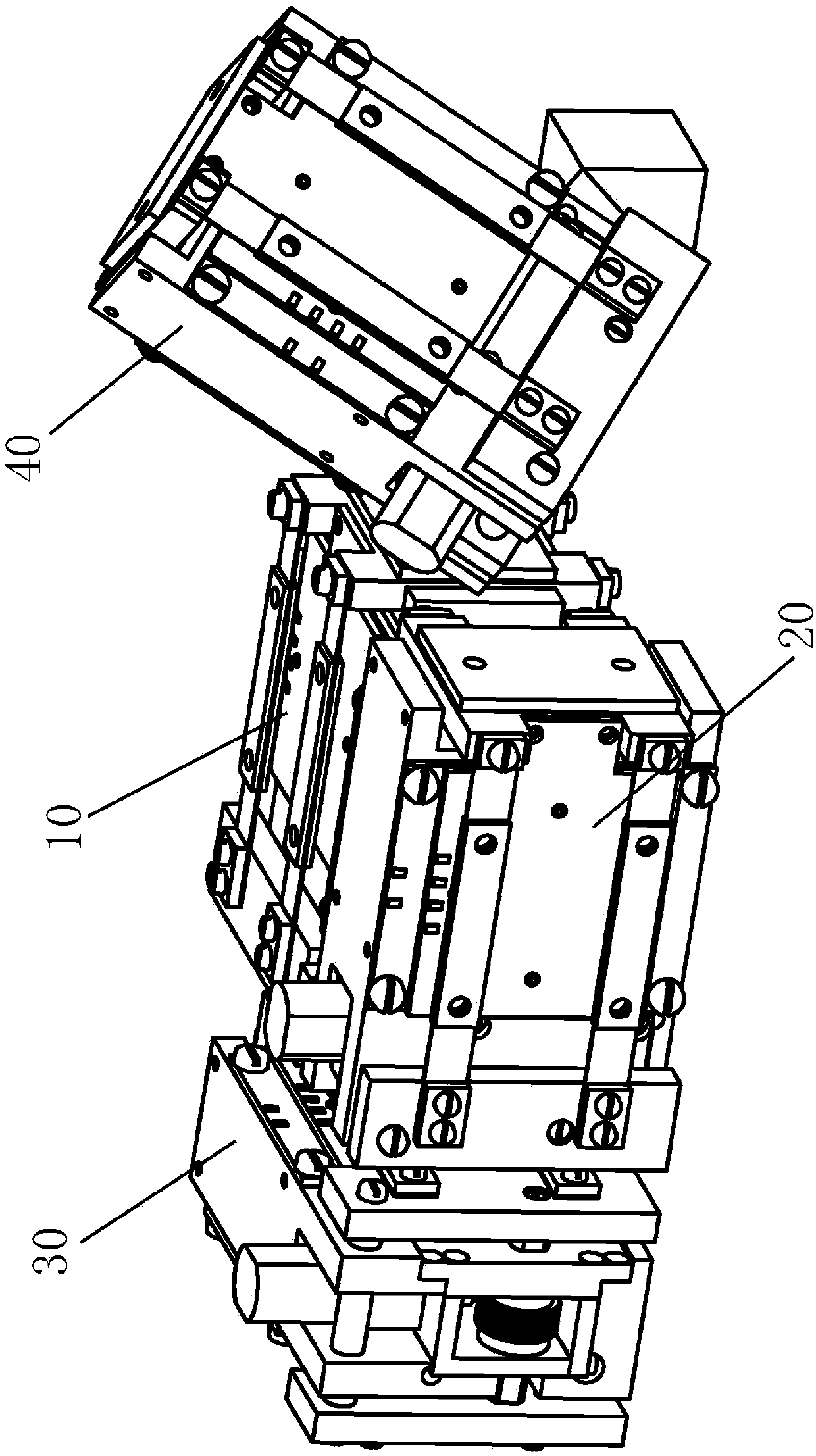 High-reliability seismograph formed by four measuring units