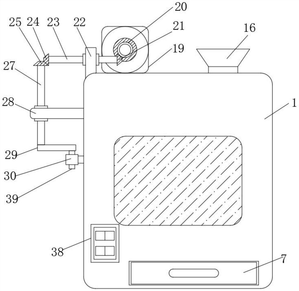 Tablet grinding device for medical nursing department