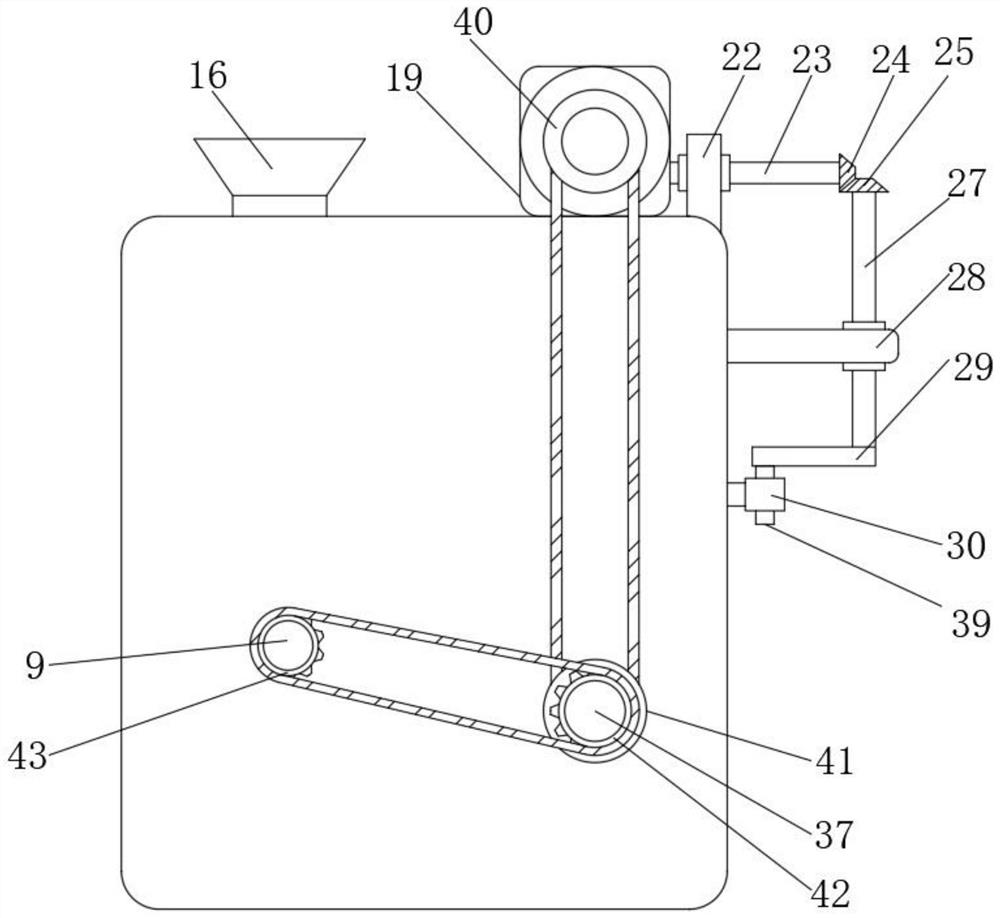 Tablet grinding device for medical nursing department