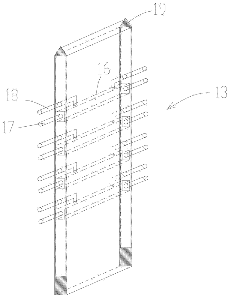 Oil shale external heat radiation type retort